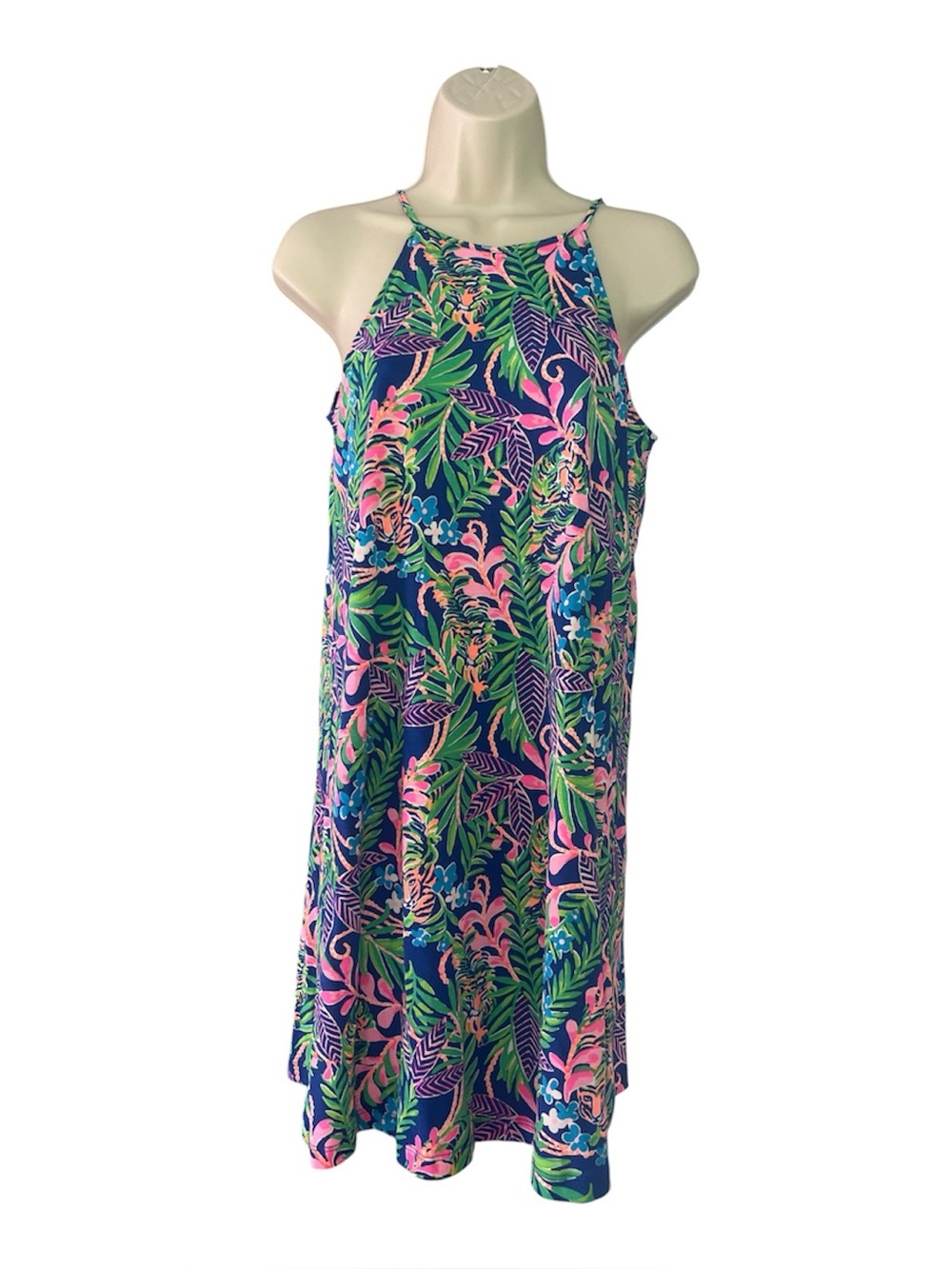 Lilly Pulitzer Margot Dress Borealis Blue How You Like Me Prowl - Picture 5 of 9